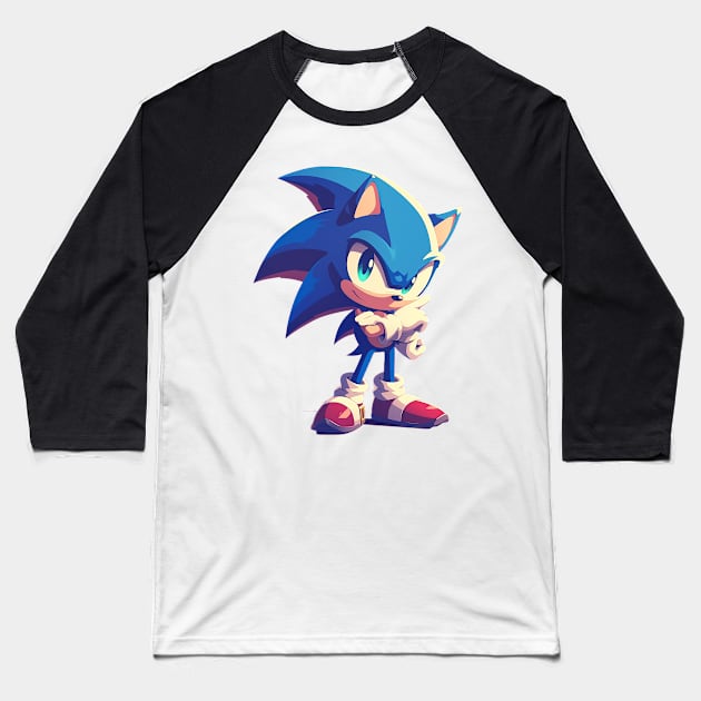 sonic Baseball T-Shirt by dubcarnage